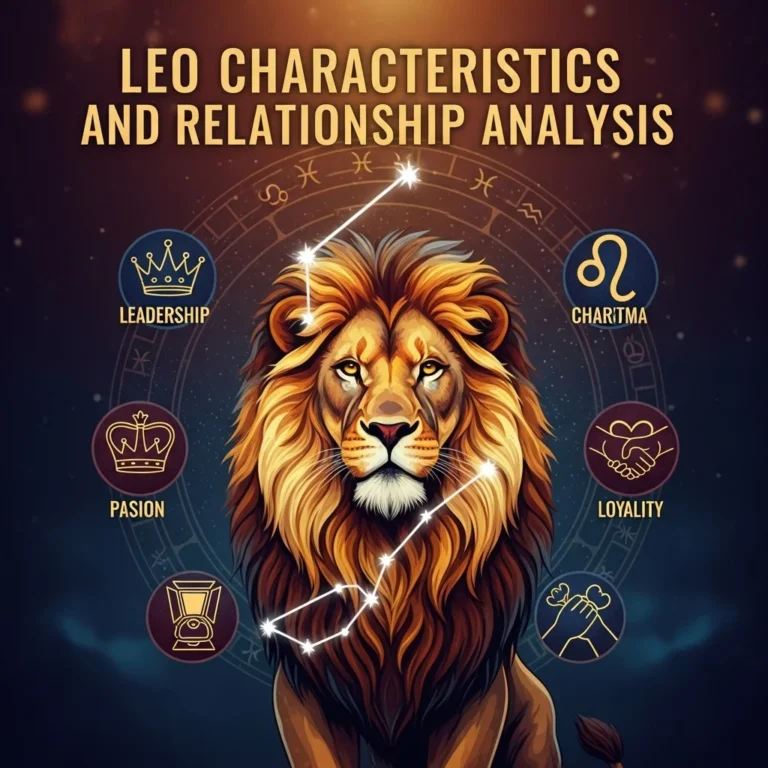 Aslan Burcu Karakteristikleri ve İlişki Analizi